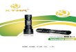XTAR B01-T6 Flashlight manual
