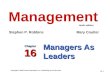 Ch 16 Managers as Leaders