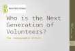 Who is the next generation of volunteers version 4.0 January 2013