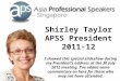 Shirley's slideshow of APSS 2011-12 in pictures