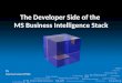 The Developer Side of the Microsoft Business Intelligence Stack