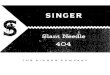 Singer 404 Slant Needle Manual