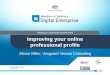 Improving your online professional profile - August 2013