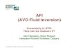 AVO Fluid Inversion