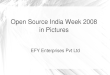 Open Source India Week 2008 - in Pictures