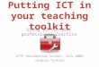 ICT in your Teaching Toolkit