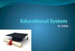 Educational System Ppt