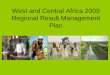 WCA Regional Result Management Plan