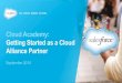 Cloud Academy: Getting Started as a Cloud Alliance Partner (Sept 17, 2014)