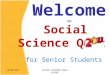 Social Science Quiz 2011
