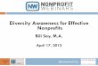 Diversity Awareness for Effective Nonprofits