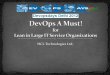 DevOps Days 2012 -  Going LEAN in IT Services Organization