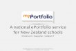 MyPortfolio: A national ePortfolio service for New Zealand schools