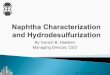 Naphtha Characterization and Hydrodesulfurization