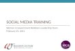 WGR Social Media Training