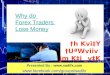 Why do forex traders lose mony by sadifx