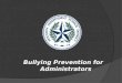 Bullying prevention webinar