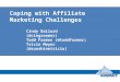 Coping with Affiliate Marketing Challenges