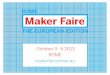 Maker Faire Rome - Call For Makers EN
