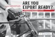 Strategies for Service Exporters - Are You Export Ready?