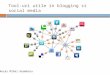 Tool uri blogging si social media