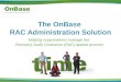 RAC and the OnBase RAC solution for healthcare audits