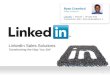Linked in social selling overview