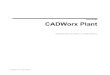 CADWorx Plant User Guide