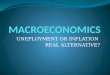 Unemployment and inflation presentation