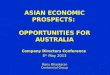 Manu Bhaskaran - Asian economic prospects - opportunities for Australia