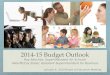 2014-15 Budget Outlook