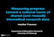 NESCent visit:  Measuring progress toward a cultural norm of shared (and reused!) biomedical research data