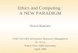 Ethics And Computing