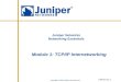Junos routing overview from Juniper