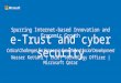 e-Trust and cyber security