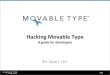 Hacking Movable Type Training - Day 1