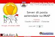 Server di posta aziendale su protocollo IMAP, antispam, antivirus, webmail, groupware