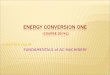 25471 Energy Conversion 8