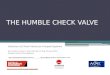 The Humble Check Valve