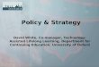 Policy and Strategy