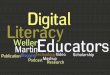 Digital literacy for educators