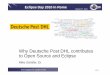 Why Deutsche Post DHL contributes to Open Source and Eclipse