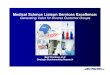 Medical Science Liaison Services Report Summary