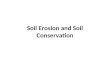 Soil Erosion And Soil Conservation