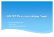 Amdis documentation panel   nick van terheyden