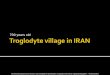 Troglodyte village in IRAN
