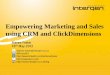 Intergen Twilight - Empowering Marketing and Sales using CRM and ClickDimensions