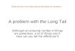 A problem with the Long Tail