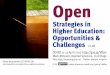 Mark McGuire - "Open Strategies in Higher Education: Opportunities and Challenges"