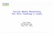 Social Media Marketing, Ken Chen and Sudha Jamthe